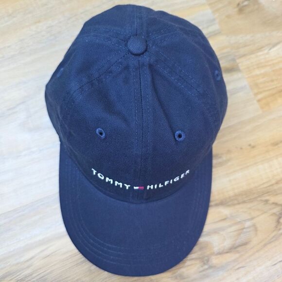 🔸️NWT Tommy Hilfiger Blue Logo Unisex Adjustable Baseball Hat One Size - Picture 9 of 11